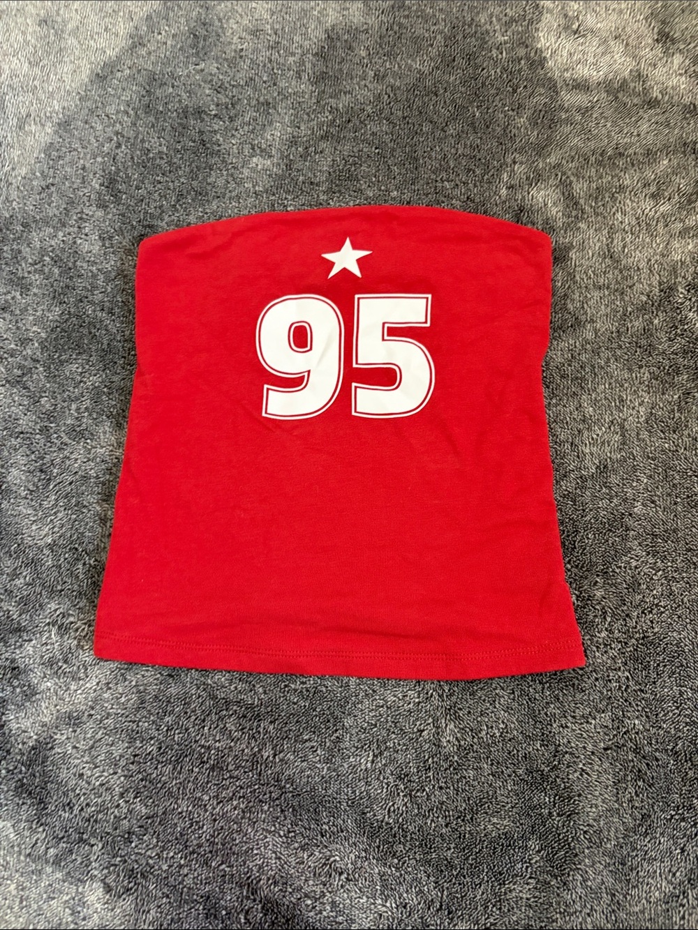 Wild Fable Kids Tube Top with Star and 95 Graphic
